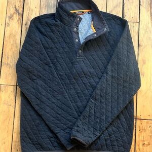 NWOT - Men’s Orvis Outdoor Quilted 1/4-Snap Sweatshirt